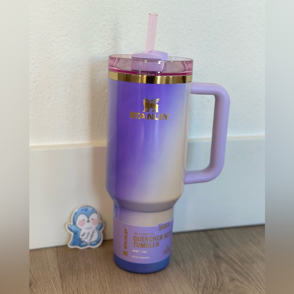 LIMITED WICKED Stanley 40oz Stainless Steel Quencher Tumbler Glinda For Good